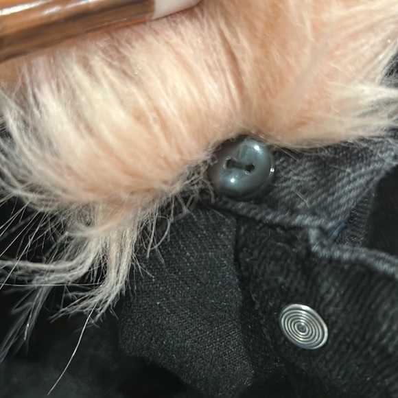 DISONO Denim Collection Cropped Black Jean Jacket - Picture 13 of 16